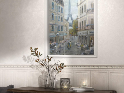 Багет BLB028 Кантри Шик белый декорированный 20*5*19 (уп/15шт), шт Багет BLB028 Кантри Шик белый декорированный 20*5*19 (уп/15шт), шт