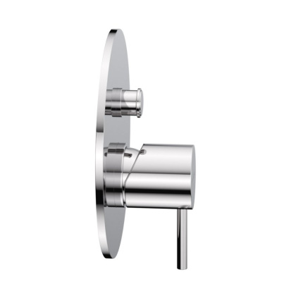 LEAF-VDIM-L-SR Встраиваемый однорычажный смеситель с переключателем на 2 выхода, исполнение Sunrise