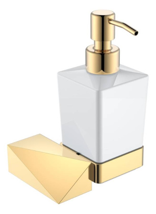 Настенный диспенсер NEW VENTURO золото 10317-G Boheme