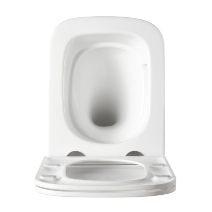 Унитаз Lemark FLOREX подвесной безободковый с сиденьем микролифт, смыв вихревой Тонадо 3.0,  , белый глянец