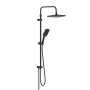 953000300 Gala душ.система: верх.душ 300*210 мм, ручн.душ 3 ф-ции 110*260 мм, штанга 1050-1450, черная