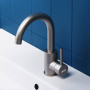 D3002101SS Logic смеситель для умывальника поворотный, нержавеющая сталь D3002101SS Logic смеситель для умывальника поворотный, нержавеющая сталь