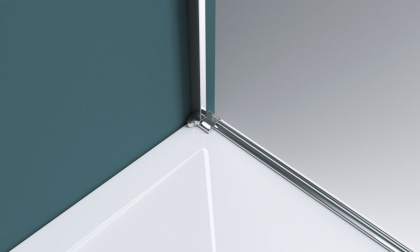 Душевая дверь BelBagno KRAFT-B-12-60/60-C-Cr-L