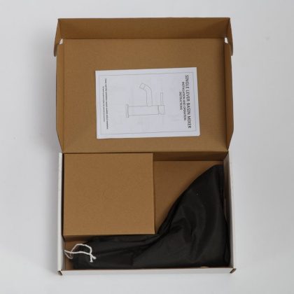 NOVA Смеситель для накладных раковин, нержавеющая сталь NOV-LMC-IN