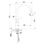 Смеситель Lemark Plus Grace LM1505C для кухни Смеситель Lemark Plus Grace LM1505C для кухни