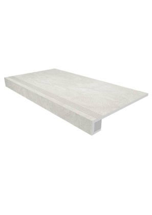 Комплект (Ступень SR00 (33x120) непол. (прямоугол. бортик) с насечками + Подступенок (14,5x120)) Комплект (Ступень SR00 (33x120) непол. (прямоугол. бортик) с насечками + Подступенок (14,5x120))