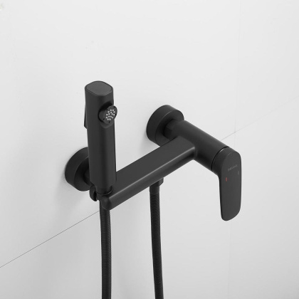 Гигиенический душ Shevanik S8505H-1 латунь черный Гигиенический душ Shevanik S8505H-1 латунь черный