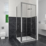Душевой уголок RGW CL-30, 04093099-11, 90 х 90 x 185 см, дверь раздвижная, стекло прозрачное, хром