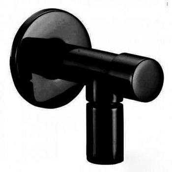 Кран-фильтр нижнего подключения Paffoni ZACC204NO черный матовый