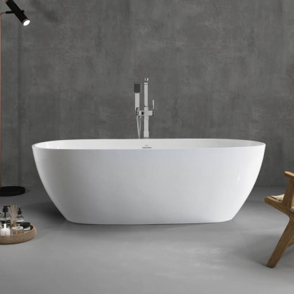 Акриловая ванна ABBER AB9263-1.8 белая