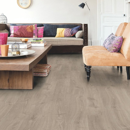 Ламинат Quick-Step Eligna U3459 Дуб теплый серый промасленный (8мм/32кл/1,722 м2) 1380*156, м2