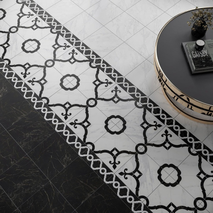 Бордюр Фрагонар наборный чёрный 30x9,9x0,9