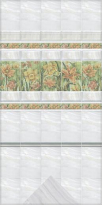 Летний сад светлый грань глянцевый 9,9x20x0,92 Летний сад светлый грань глянцевый 9,9x20x0,92