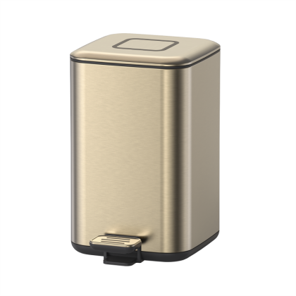 Ведро квадратное золото матовое 10948-MG Boheme