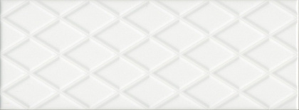 Плитка настенная 15142 Спига белый структура 15*40*9.3 (19шт\1.14м2), м2 Плитка настенная 15142 Спига белый структура 15*40*9.3 (19шт\1.14м2), м2