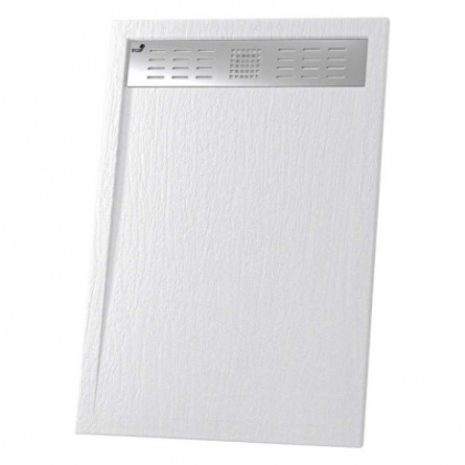 Душевой поддон RGW STМ-188W 80 x 180 см, прямоугольный, из искусственного камня, белый, 14202818-01