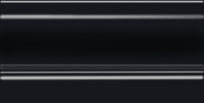 Плинтус FMD034 Альвао черный 20см*10см*13мм (1уп/26шт/0,52м2) матовый, шт