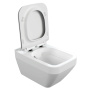 Подвесной унитаз CREA SQUARE Clean On DPL EO slim