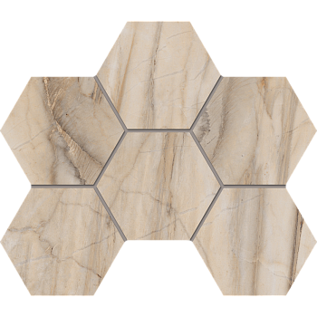 Мозаика BR01 Hexagon 25x28,5 непол. Мозаика BR01 Hexagon 25x28,5 непол.