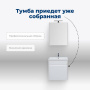 Тумба под раковину Aquanet Палермо 60 белый Тумба под раковину Aquanet Палермо 60 белый