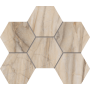 Мозаика BR01 Hexagon 25x28,5 полир. Мозаика BR01 Hexagon 25x28,5 полир.