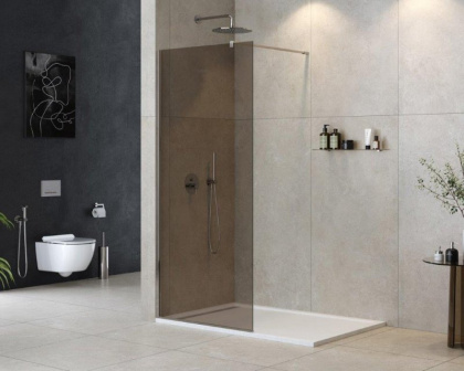 LIBERTA-L-1-80-120-C-Cr Душевая перегородка с односторонним входом 800x1200x1950 мм LIBERTA-L-1-80-120-C-Cr Душевая перегородка с односторонним входом 800x1200x1950 мм