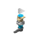 13000014 Угловой трап 194х194 мм Confluo Standard Angle, металл с перфорацией Square (квадрат) Исполнение: Хром  13000014 Угловой трап 194х194 мм Confluo Standard Angle, металл с перфорацией Square (квадрат) Исполнение: Хром