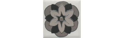 Вставка OS\A176\21052 Анвер 2 серый 4,85x4,85x6,9 (40шт), шт.