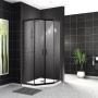 Душевой уголок BelBagno UNO-195-R-2-90-P-NERO