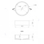Раковина Salini S-Sense Armonia 45 см 130112GRF, глянцевая Раковина Salini S-Sense Armonia 45 см 130112GRF, глянцевая