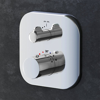 Смеситель Для душа с термостатом, монтируемый в стену F3075600 Sensation Смеситель Для душа с термостатом, монтируемый в стену F3075600 Sensation