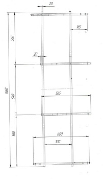 Комплект ножек для ванны "AELITA SLIM" Комплект ножек для ванны "AELITA SLIM"