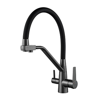 Смеситель для кухни с гибким изливом Shevanik S968 S968T Смеситель для кухни с гибким изливом Shevanik S968 S968T