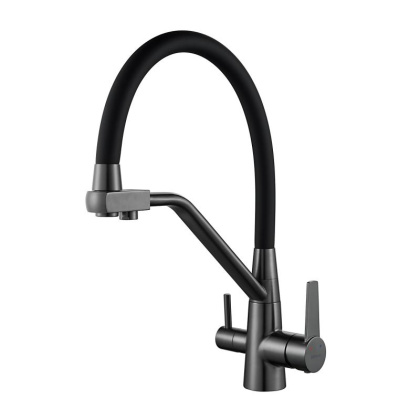 Смеситель для кухни с гибким изливом Shevanik S968 S968T Смеситель для кухни с гибким изливом Shevanik S968 S968T