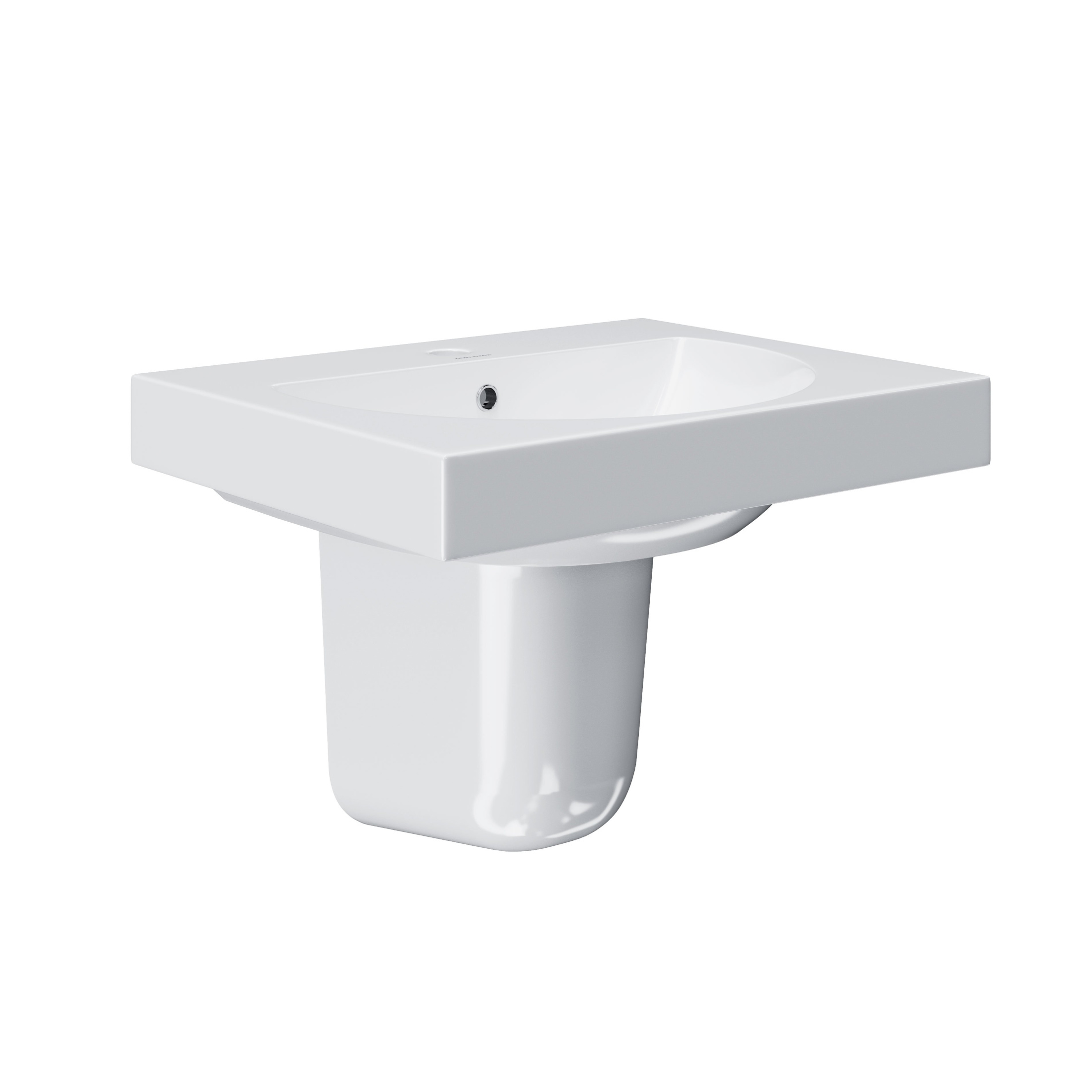 Полупьедестал PRO подвесной, белый глянцевый