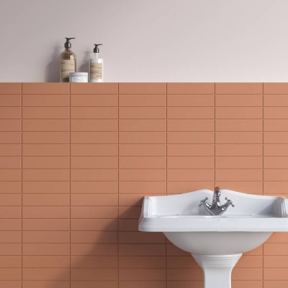 Плитка Flat Terracota 5х20 Плитка Flat Terracota 5х20