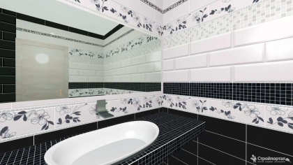 Декор 171\15078  Бельканто мозаичный 15*40 (1уп/10шт), шт  Декор 171\15078  Бельканто мозаичный 15*40 (1уп/10шт), шт