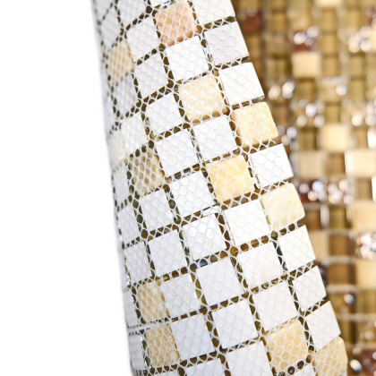 Мозаика стеклянная с камнем Glass Stone-1 (чип 8*15*15) 300*300(11шт-0.99м2), м2