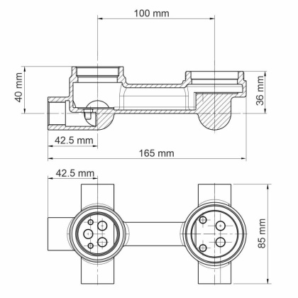 Aller 10671 Смеситель для ванны и душа Wasserkraft Aller 10671 Смеситель для ванны и душа Wasserkraft