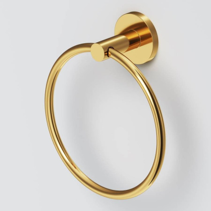 Кольцо для полотенец, золото A85A34499