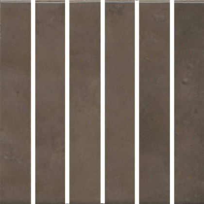 Декор Фес мозаичный коричневый глянцевый 15x15x0,69