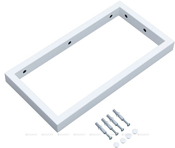 Кронштейн Aquanet Магнум белый матовый