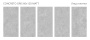 Керамогранит Concreto Gris 60х120 Matt (2 шт.в уп)