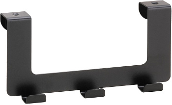 Дверная вешалка, 3 крючка, DARK