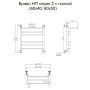 Полотенцесушитель Браво НП 2 П 60*50 (ЛЦ4)