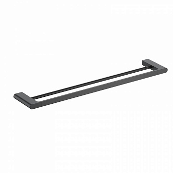 Полотенцедержатель двойной Timo Luiro 18456/03 черный Полотенцедержатель двойной Timo Luiro 18456/03 черный