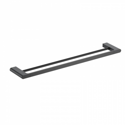 Полотенцедержатель двойной Timo Luiro 18456/03 черный Полотенцедержатель двойной Timo Luiro 18456/03 черный