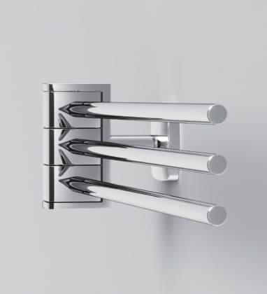 A9032700 Gem, Тройная вешалка-вертушка для полотенец