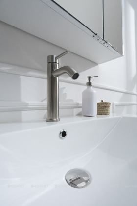 Смеситель для раковины Aquanet Steel AF210-10S Смеситель для раковины Aquanet Steel AF210-10S