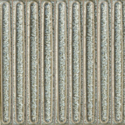 Декор чипсет Далия зелёный светлый глянцевый 20x20x0,95